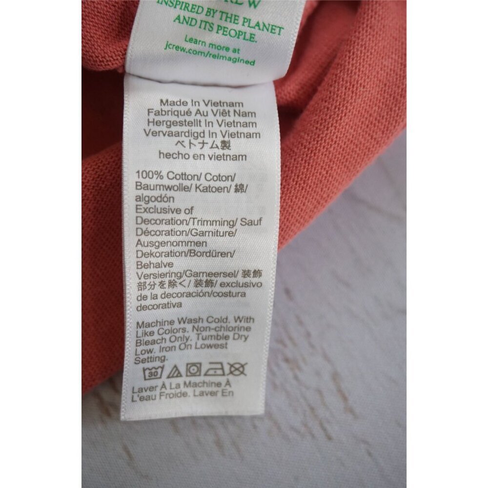 Crewcuts Orange Long Sleeve Half Zip Cotton Popover Sweatshirt - Size S (6-7) - Picture 5 of 9
